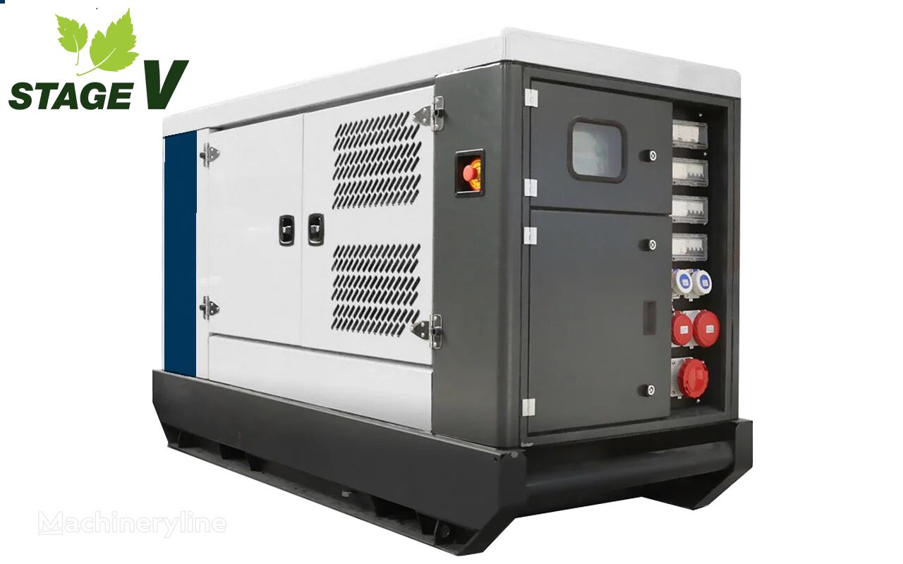 новый дизельный генератор Yanmar Stage 5 Stamford 45 kVA Rental Silent Generatorset Stage V New !