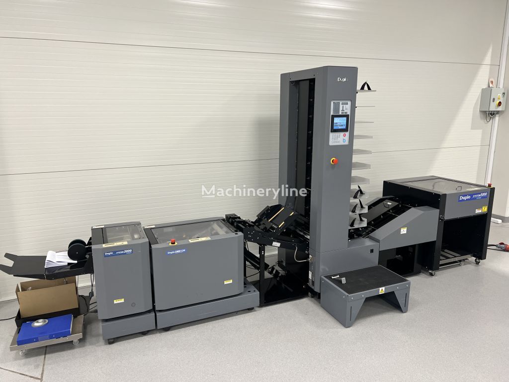 Купить листоподборочную машину Duplo DC-10/60 PRO + DBM-120 + DBM-120T +  Stacker Booklet maker Польша Radom, PF35985