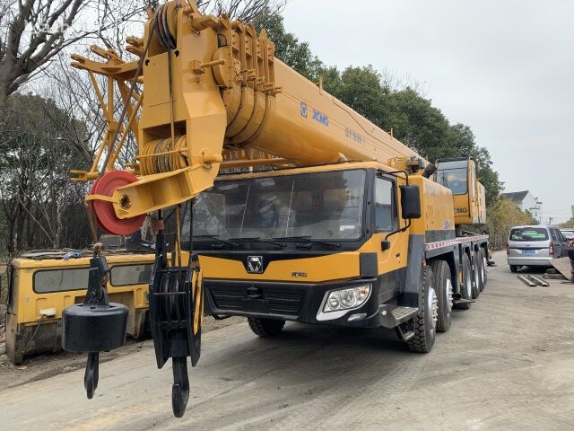 автокран XCMG XCMG QY100K-II 100 ton used hydraulic mounted mobile truck crane