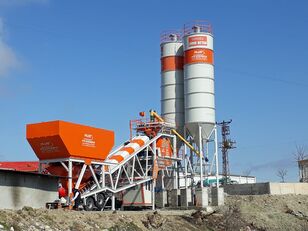 новый бетонный завод Plusmix 100 m³/hour Mobile Concrete Batching Plant - BETONYY ZAVOD - CEN