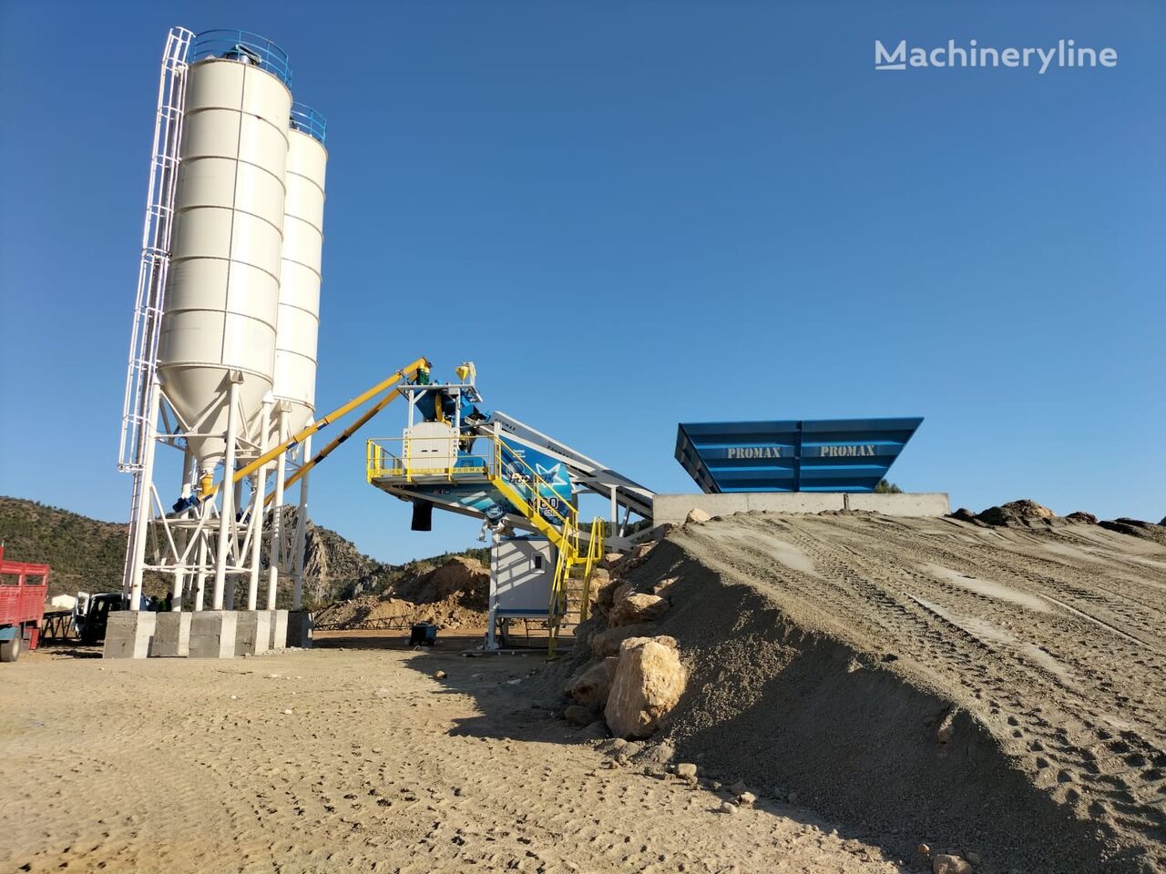 новый бетонный завод Promax Mobile Concrete Batchign Plant M60-SNG