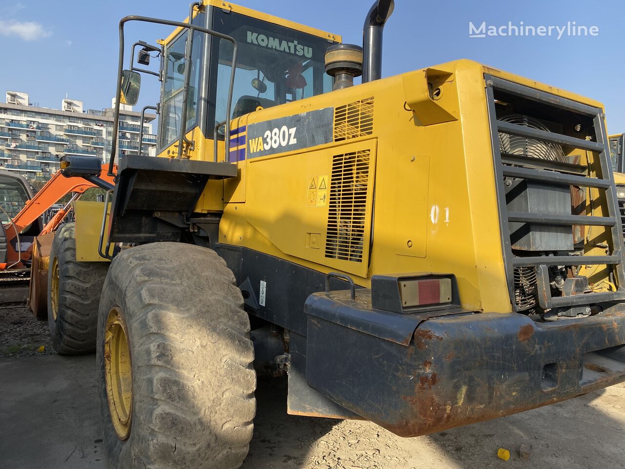 фронтальный погрузчик Komatsu wa380-6