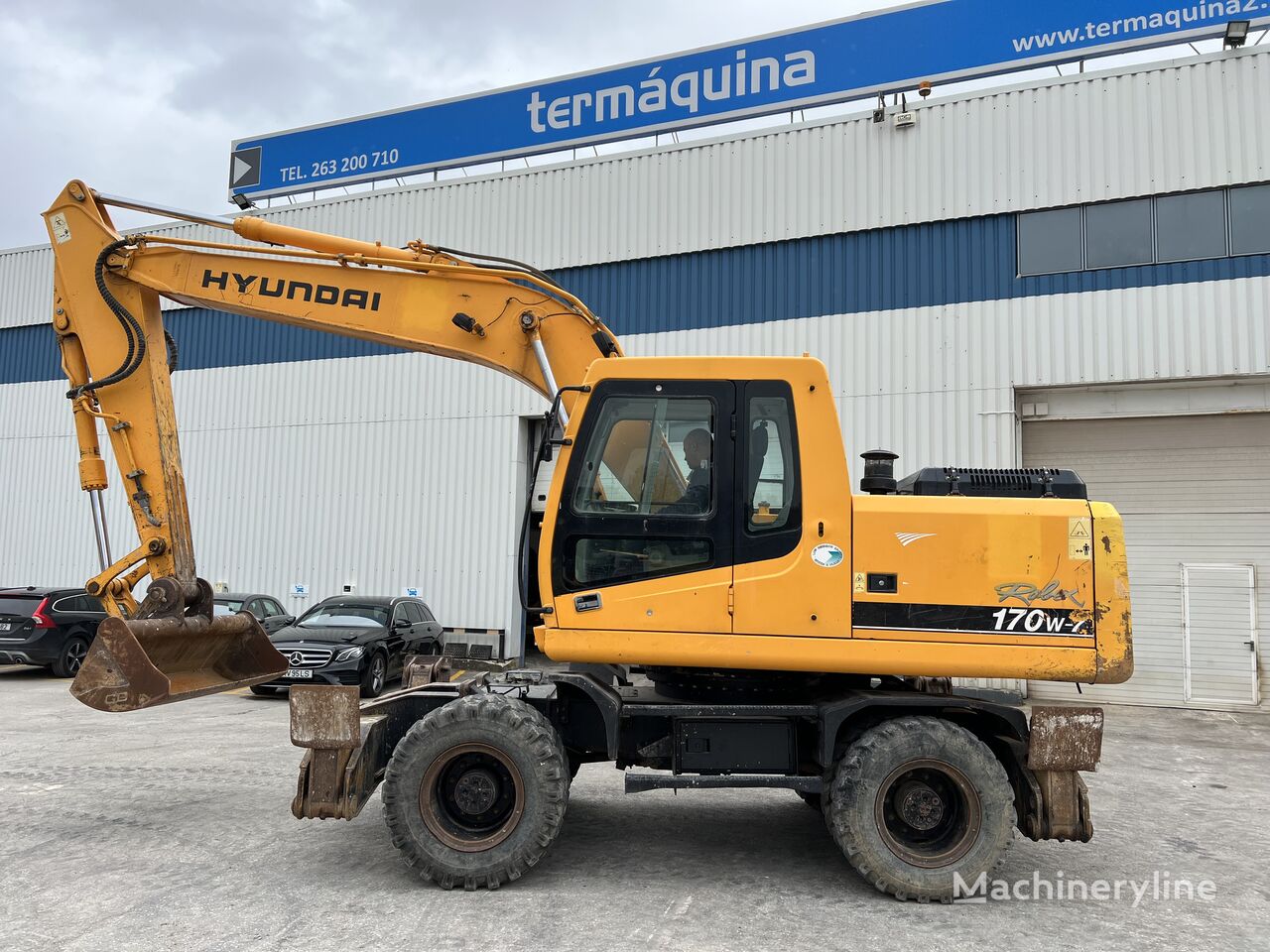 колесный экскаватор Hyundai R170 W-7